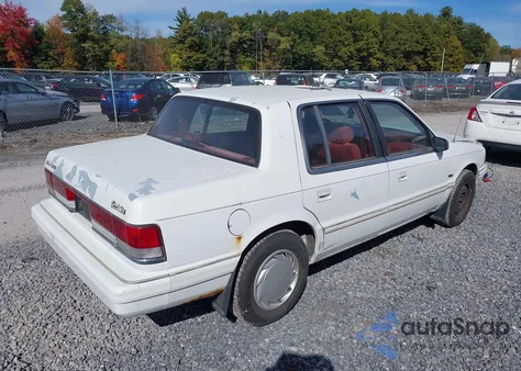 1992 Plymouth Acclaim from USA, damaged, VIN 1P3XA4631NF274171